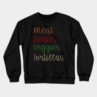 Burrito Crewneck Sweatshirt